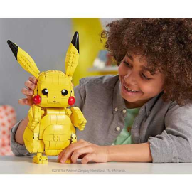 Pokémon Bauspiel Mega Construx Jumbo Pikachu 32 cm 