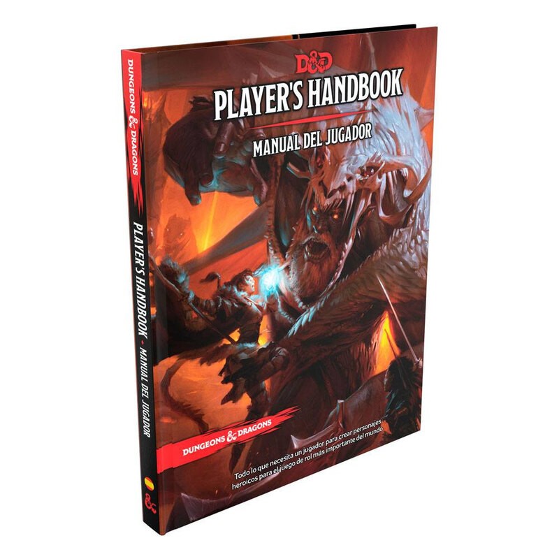 Dungeons & Dragons RPG-Spielerhandbuch * SPANISCH *