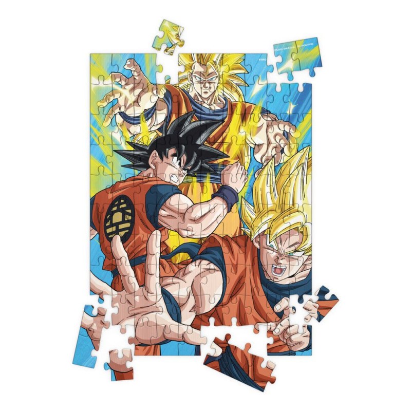 Dragon Ball Z Puzzle 3D-Effekt Goku Saiyan (100 Teile) SD Toys