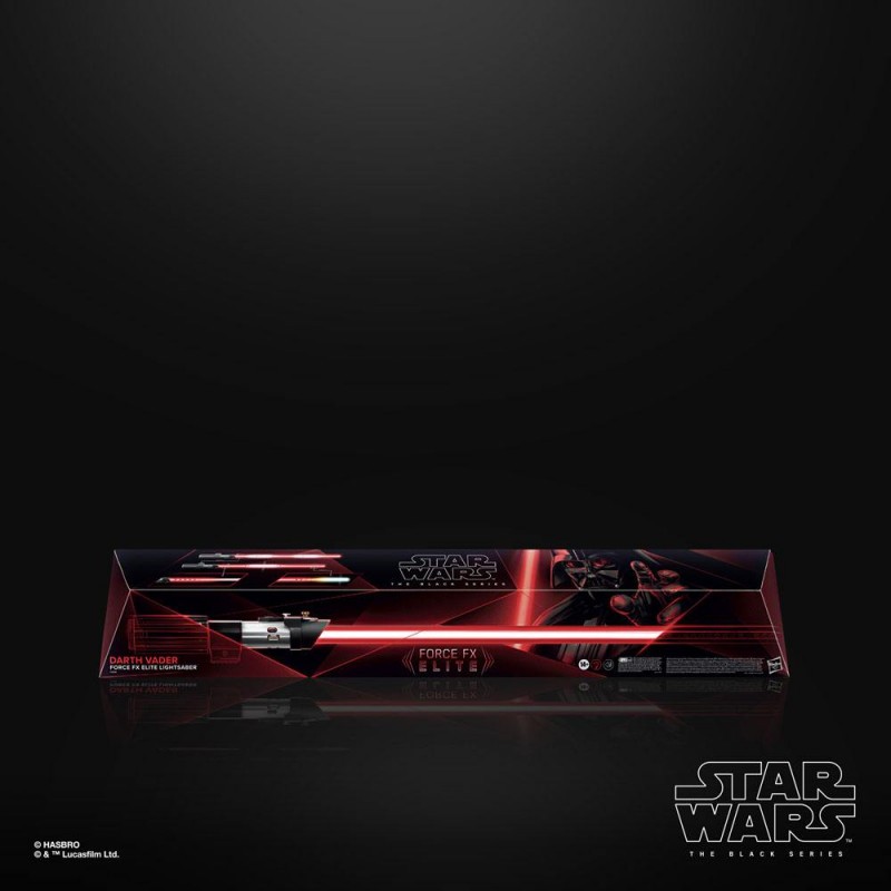 Star Wars Black Series Replik 1/1 Lichtschwert Force FX Elite Darth Vader Spielzeug