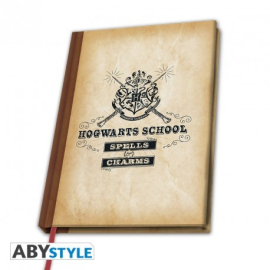HARRY POTTER - A5 Notizbuch "Hogwarts School" X4*