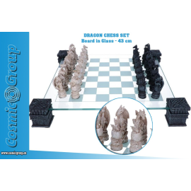 DRAGON CHESS SET 43CM Schachspiele