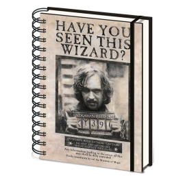 HARRY POTTER SIRIUS WANTED NOTEBOOK 