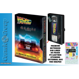 BACK TO THE FUTURE VHS A5 NOTEBOOK 