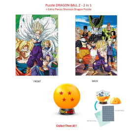 DRAGON BALL Z - Collectible Puzzle - 4 Stars - 2in1 Puzzle +Extra 