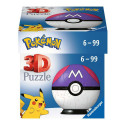 Pokémon 3D puzzle Pokéballs: Master Ball (54 pieces) Puzzle