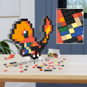 Pokémon construction game MEGA Charmander Pixel Art Mattel
