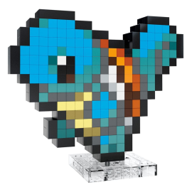 Pokémon construction game MEGA Squirtle Pixel Art 