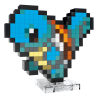 Pokémon construction game MEGA Squirtle Pixel Art 