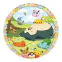 Pokémon round puzzle Flowery Pokémon (500 pieces) Puzzle