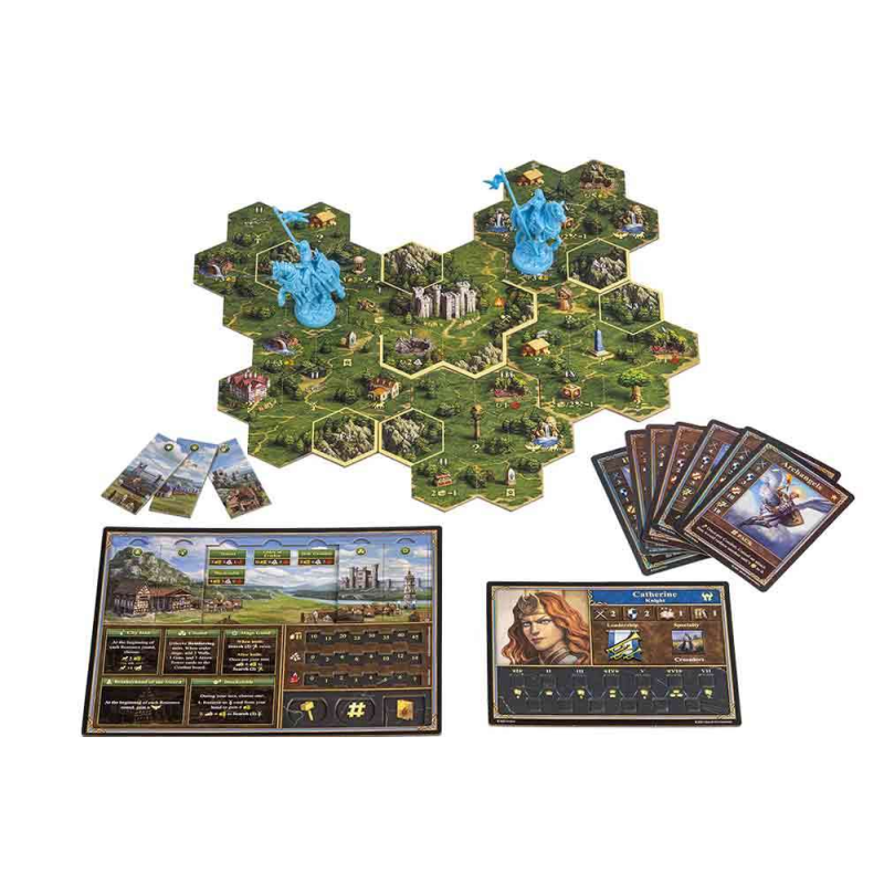 Heroes Of Might And Magic Iii The Board Game - French Version Brettspiele und Zubehör