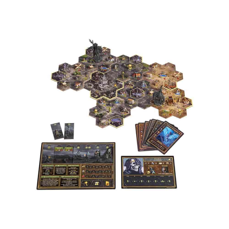 CO-97605 Heroes Of Might And Magic Iii The Board Game - French Version