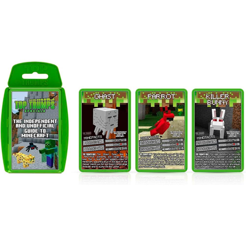 Winning Moves Top Trumps - Independent & Unofficial Guide To Minecraft New 2020 Eng Winning Moves
