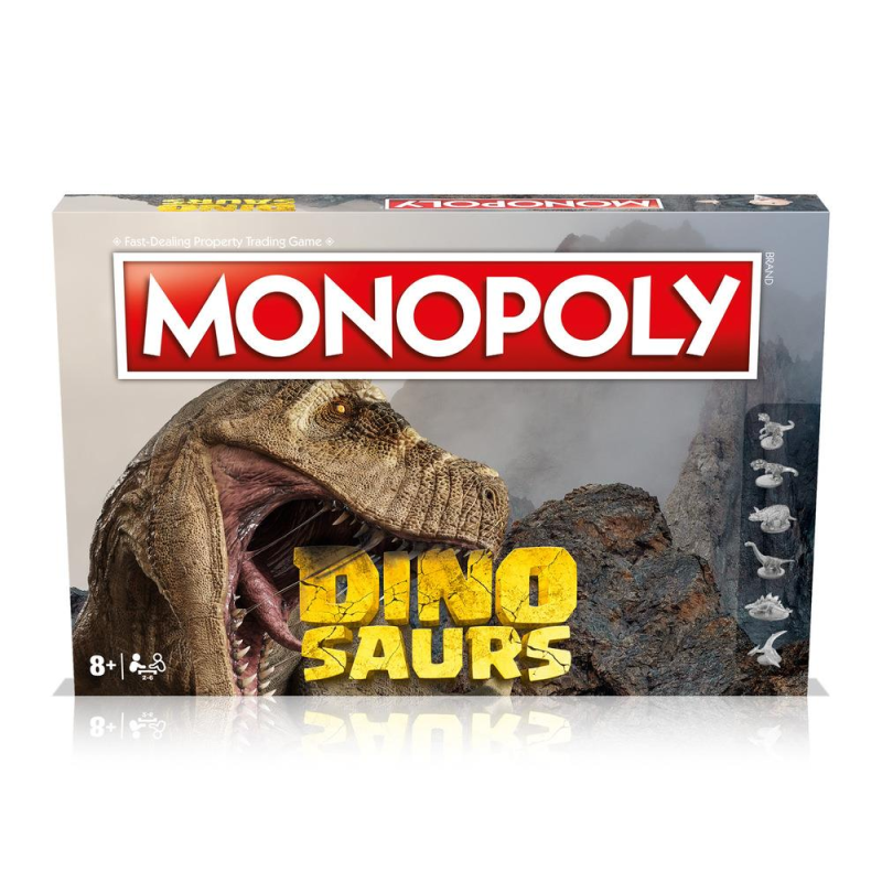 Winning Moves Dinosaurs English - Monopoly Brettspiele