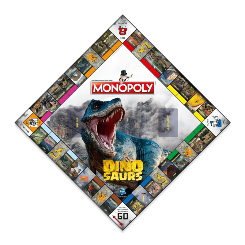WM04251-EN1-6 Winning Moves Dinosaurs English - Monopoly