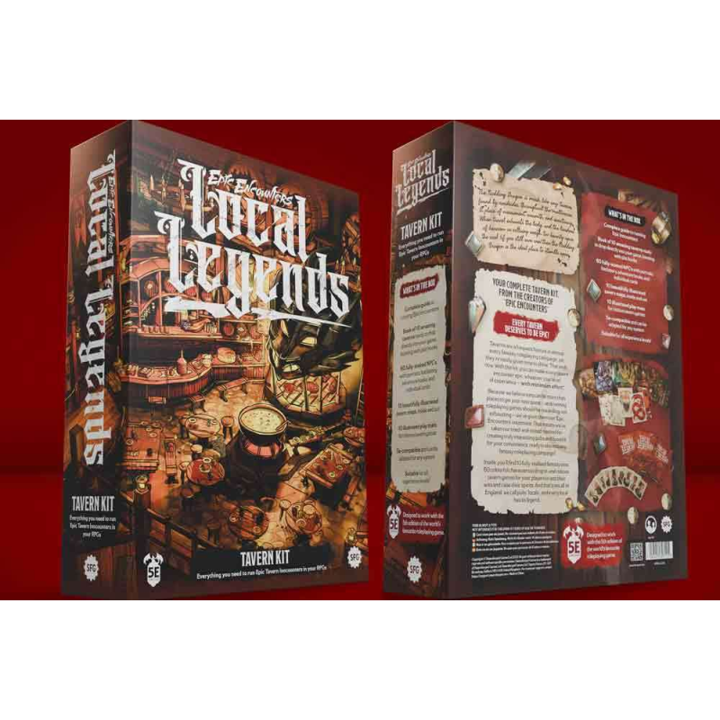 Epic Encounters ocal Legends: Tavern Kit Steamforged Games