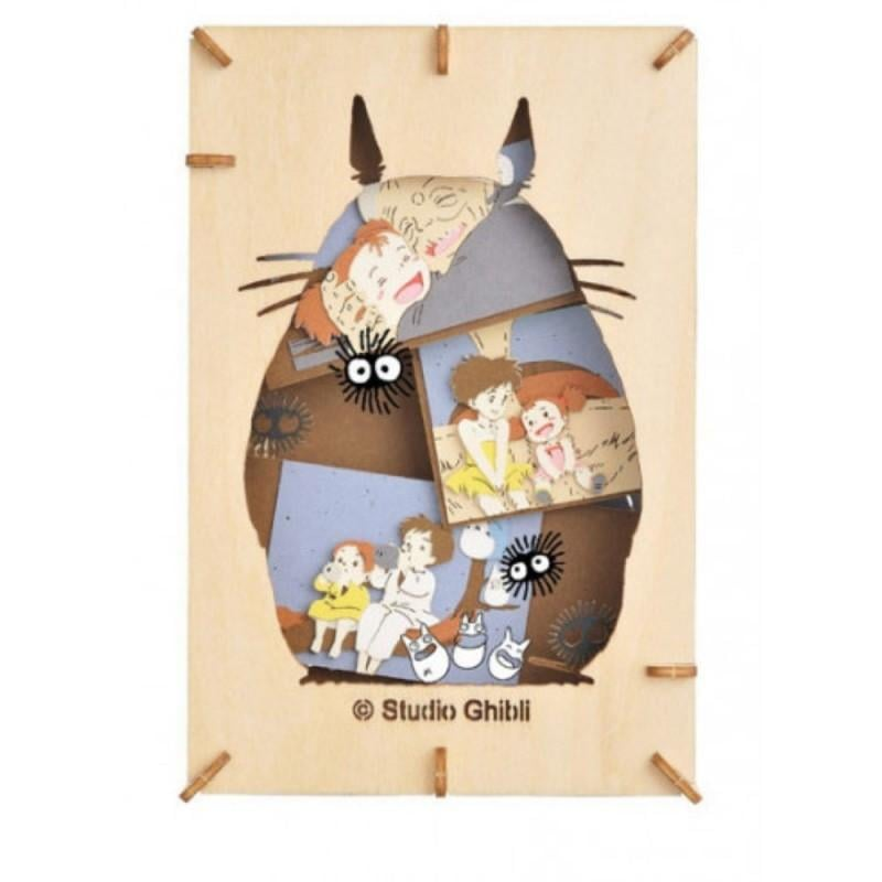 MY NEIGHBOR TOTORO - Totoro - Paper Theater Wood Style Puzzle 
