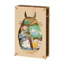 MY NEIGHBOR TOTORO - Totoro - Paper Theater Wood Style Puzzle