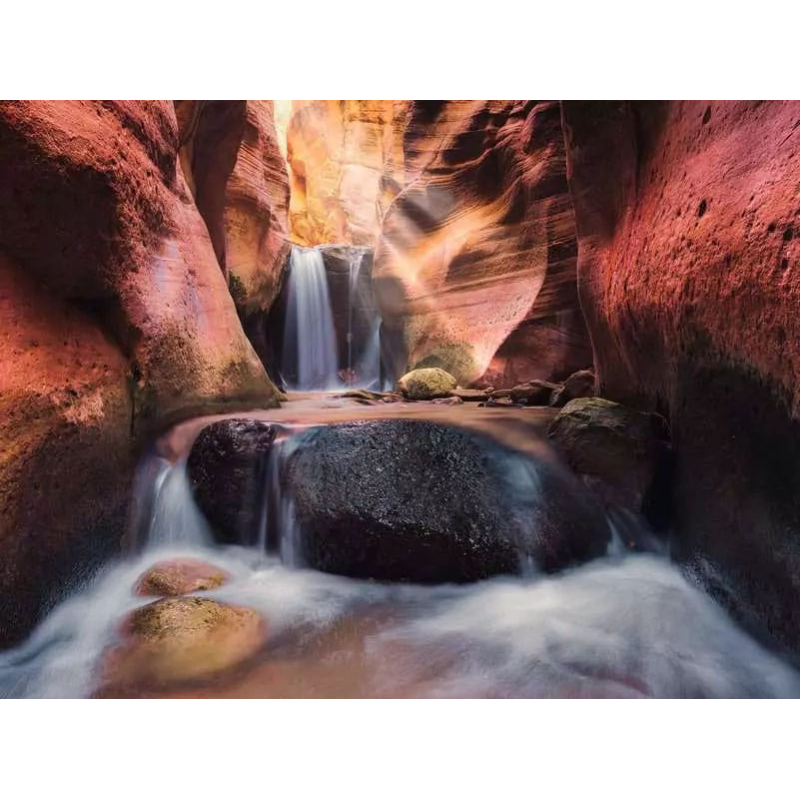 Power of Nature puzzle The Red Canyon Waterfall (1500 pieces) Puzzle