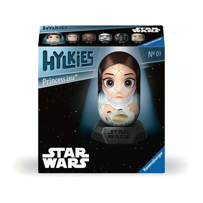 Star Wars Princess Leia Hylkies 3D Puzzle (54 pieces)