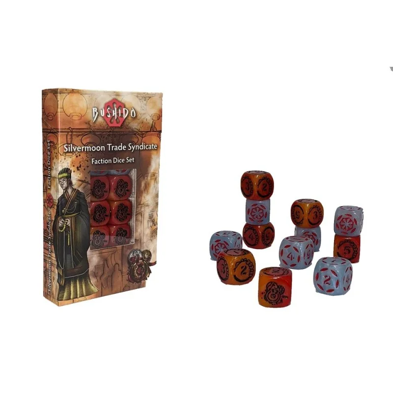 Bushido - Faction Dice - Silver Moon Syndicate