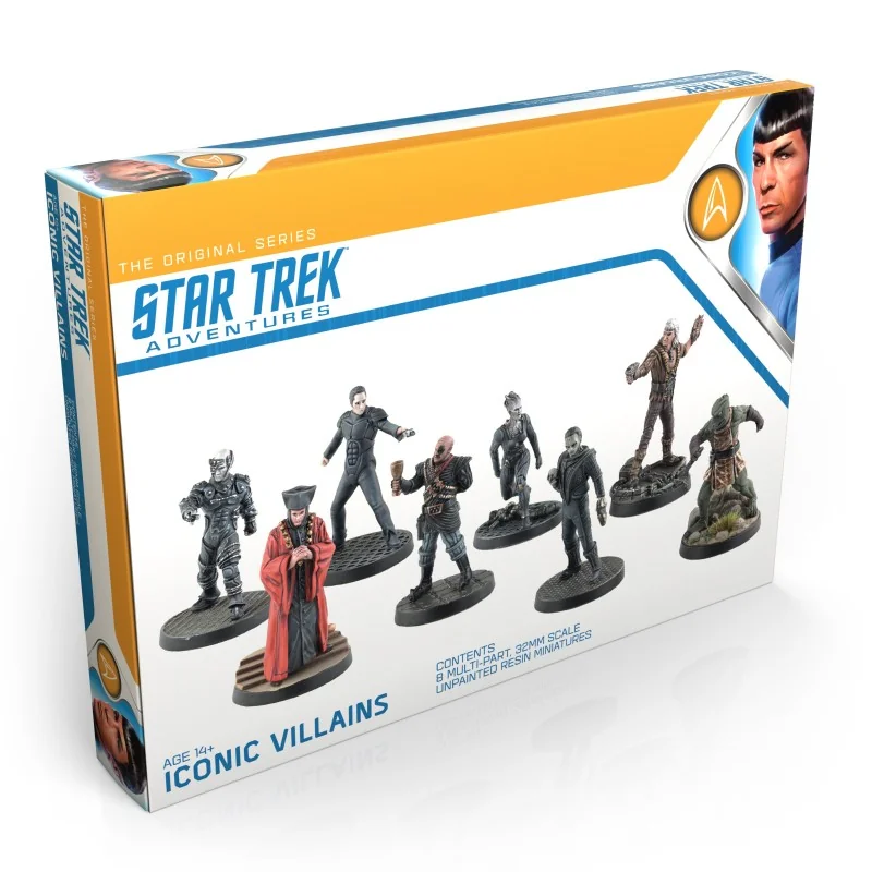 Star Trek Adventures: 32mm Miniatures, Iconic Villains