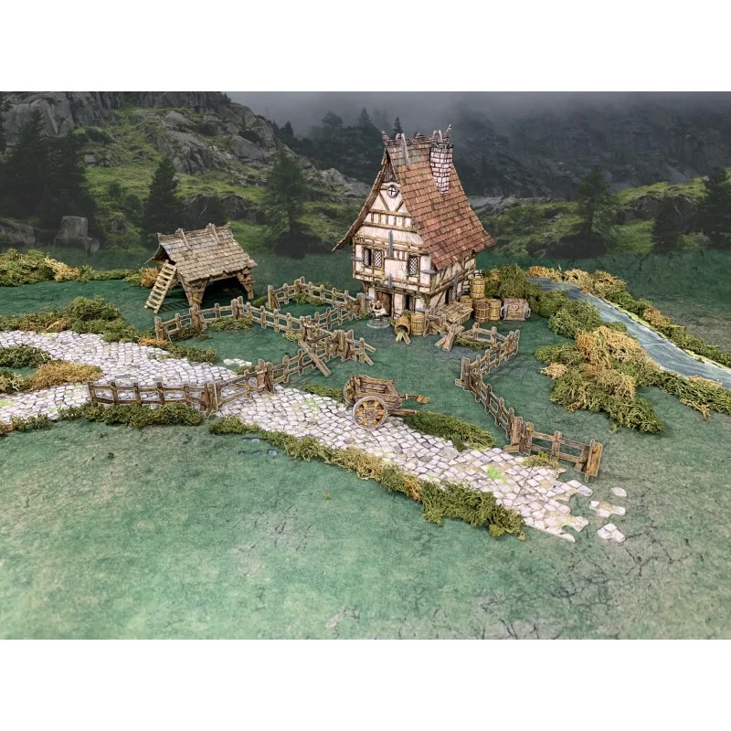 Battle Systems - Wooden Fencing (Included in Fantasy Village)