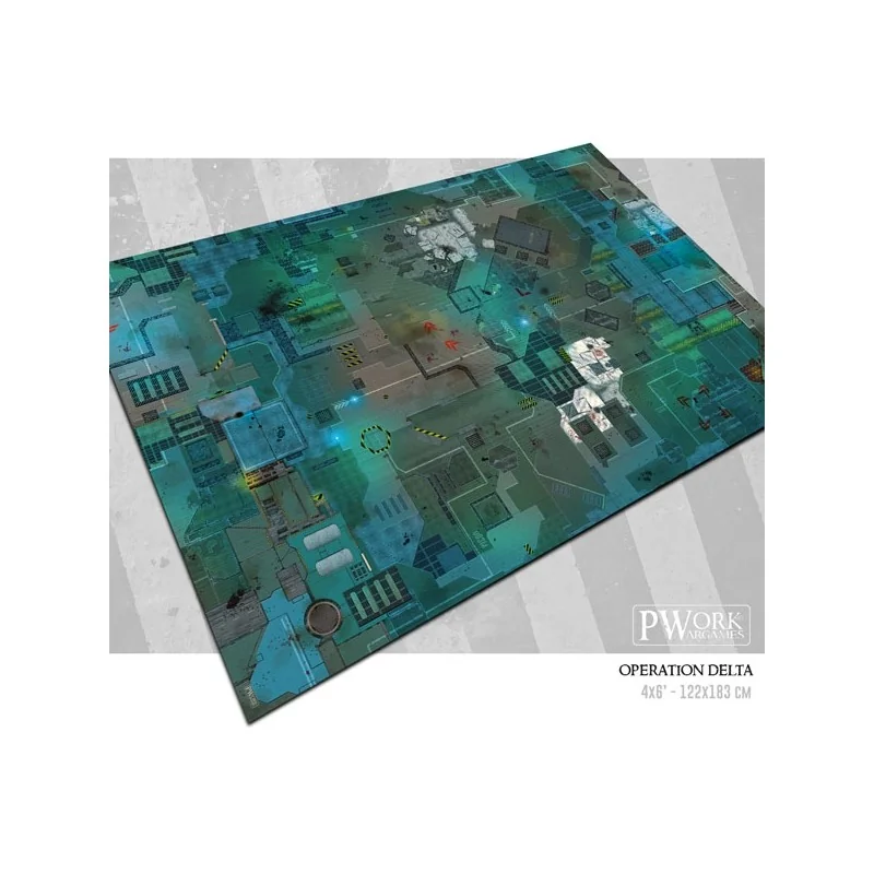 Neoprene play mat Operation Delta 120x120cm