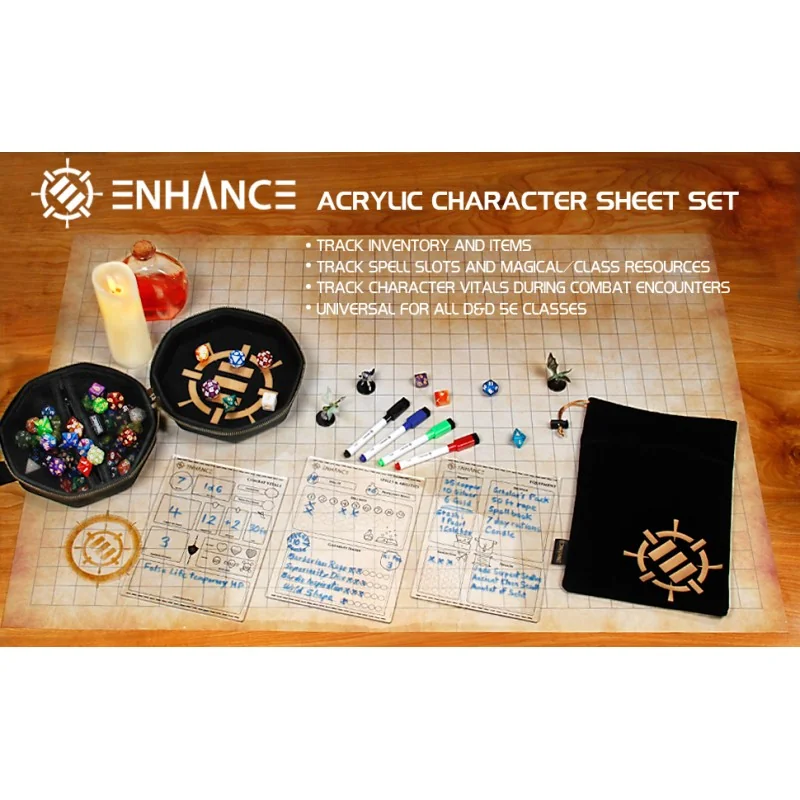 ENHANCE - ACRYLIC CHARACTER SHEET