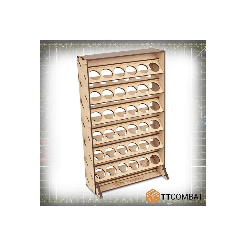 TT COMBAT & VALLEJO / ARMY PAINTER PAINT RACK 36