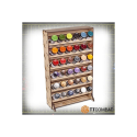 TT COMBAT & VALLEJO / ARMY PAINTER PAINT RACK 36