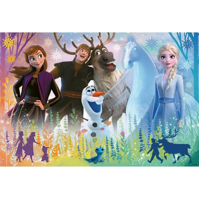 70-teiliges glänzendes Puzzle DISNEY Frozen Puzzle