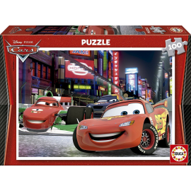 DISNEY 100-teiliges Puzzle – Autos 2 