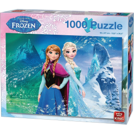 1000-teiliges Puzzle „Die Eiskönigin“. 