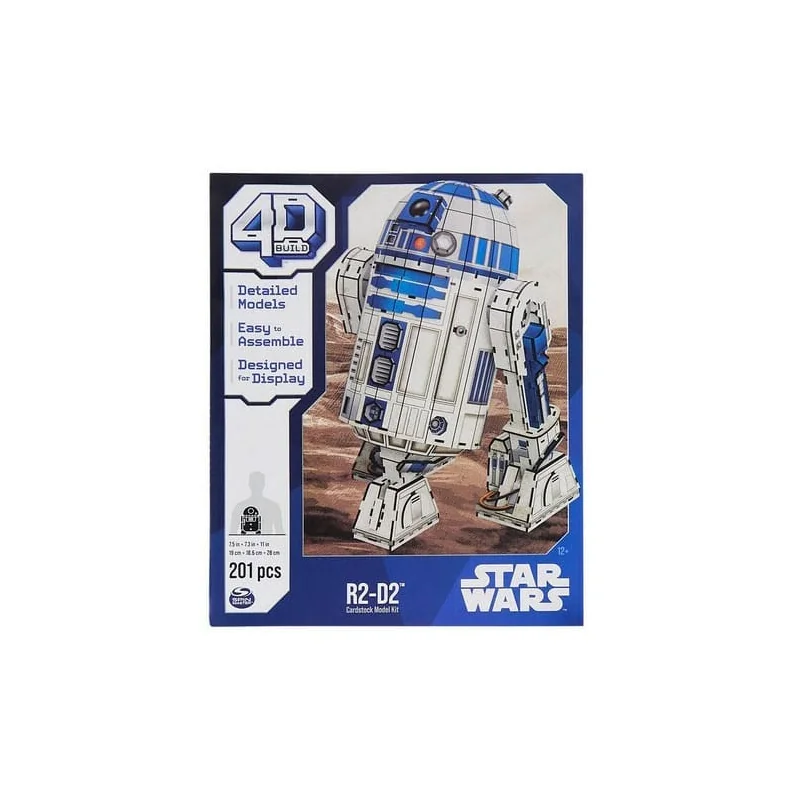 Star Wars: 4D Build - R2-D2 3D Puzzle 