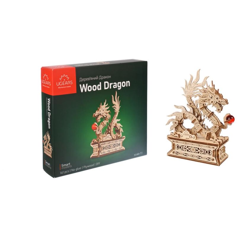 Wooden Dragon Modellbausatz 