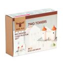 Mini-brick constructor "Two towers" Bauset Spiele