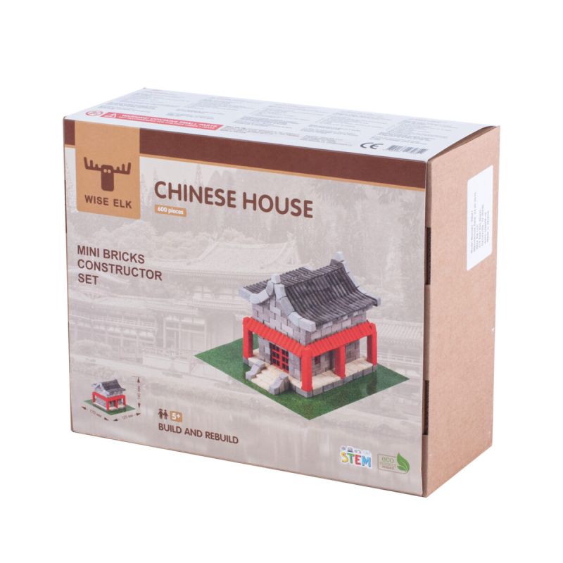 HA-70354-WE Mini-brick constructor "Chinese house"