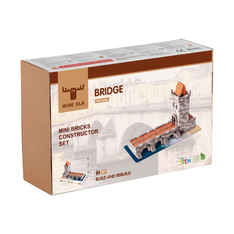 Mini-brick builder “Bridge” Bauset Spiele