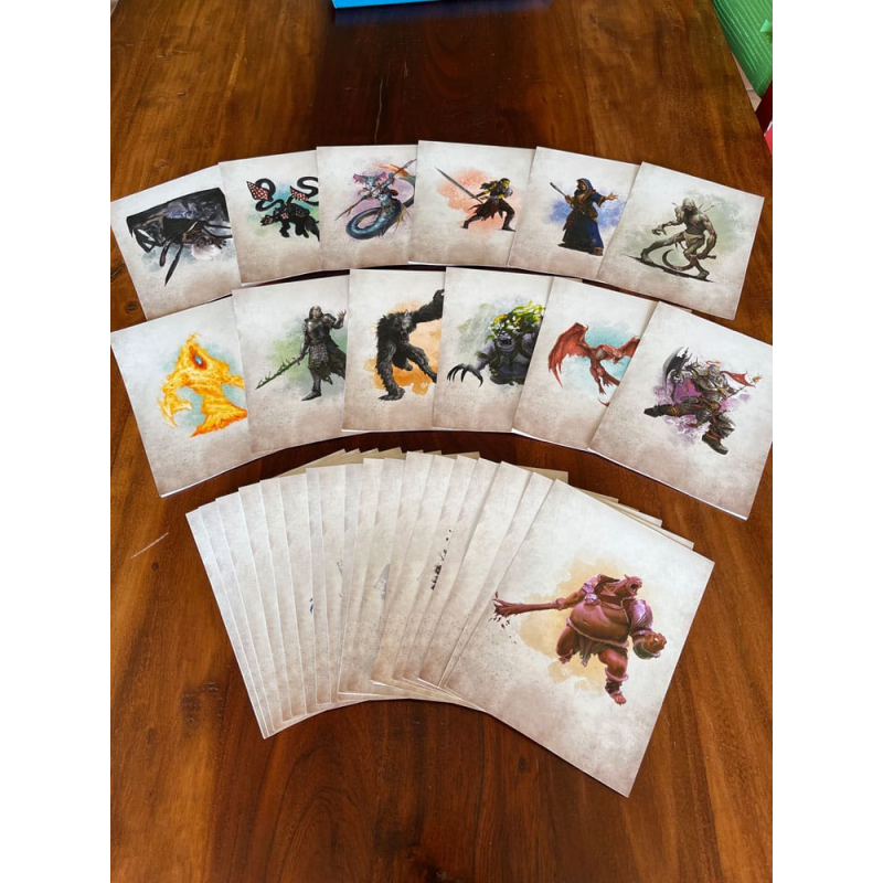 Dungeons & Dragons RPG Encounter Cards Challenge Rating 7+: Pack 2 *ENGLISH*